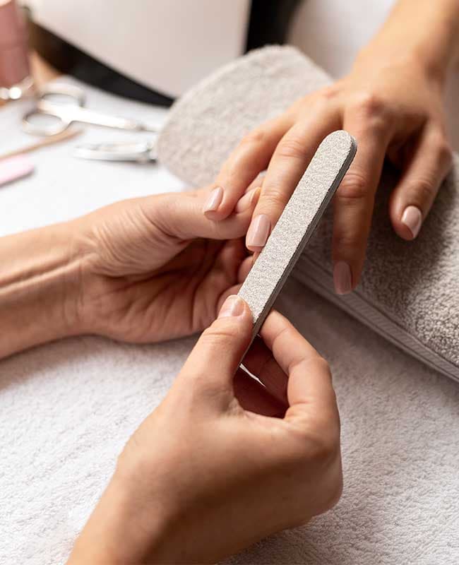Manicure at Bloomie Nail Salon